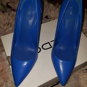 Royal blue Aldo's heels